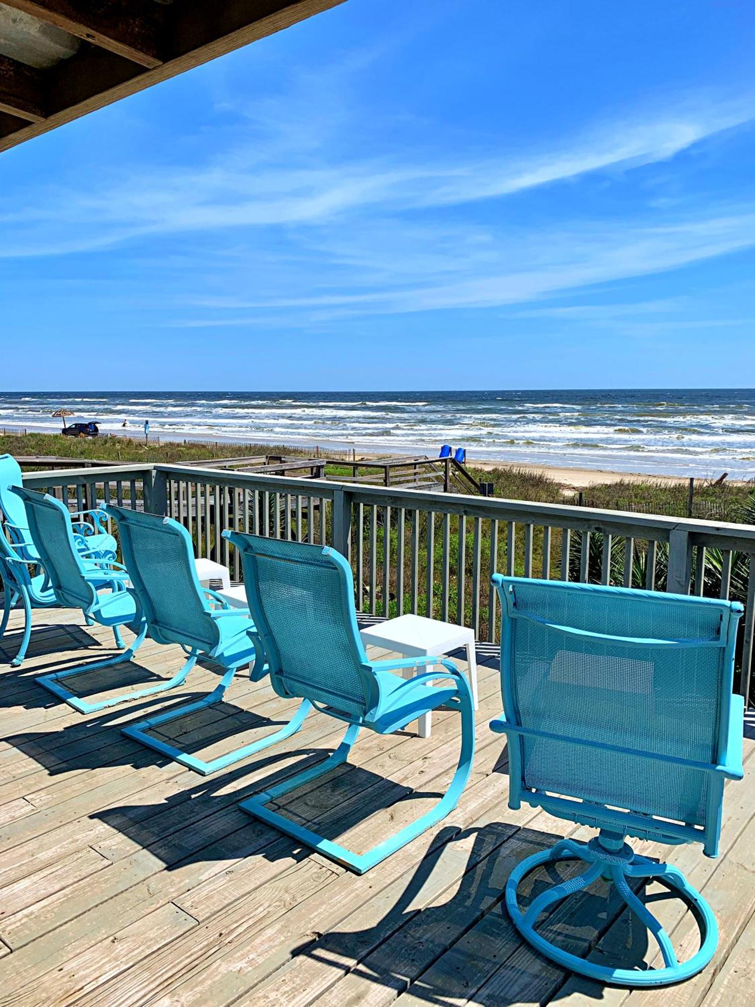 Poseidon Beach Front Villa Surfside Beach Exteriör bild